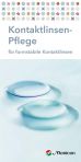 Vorschaubild: Pflege für formstabile Kontaktlinsen Konsumenten Flyer