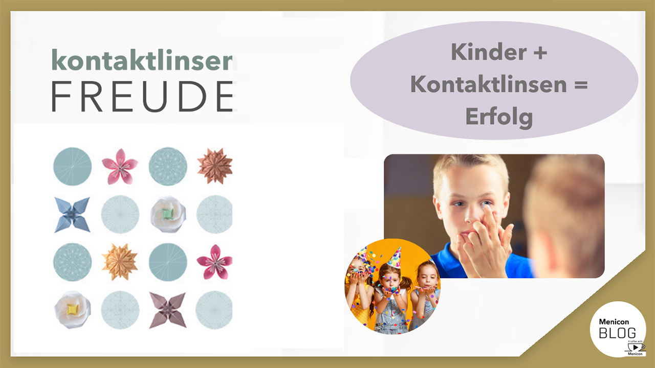 Menicon Blog A Coffee with Menicon: Kinder Und Kontaktlinsen