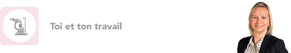 MENICON means more.: Toi et ton travail Nicole