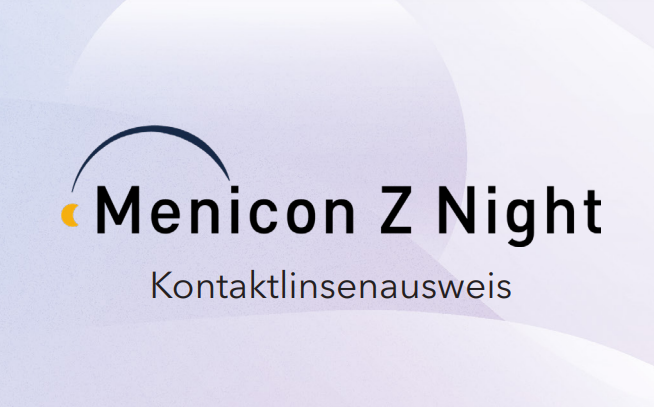 Z Night Kontaktlinsenpass